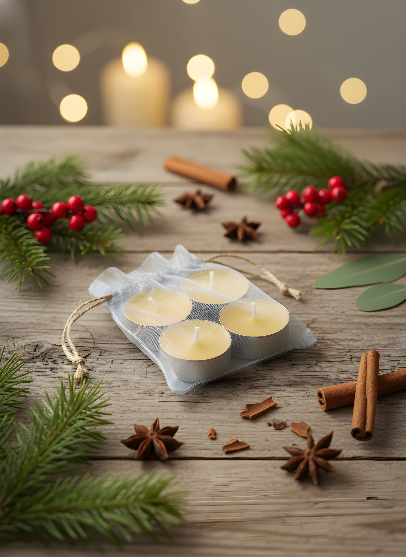 Värmeljus av rent bivax