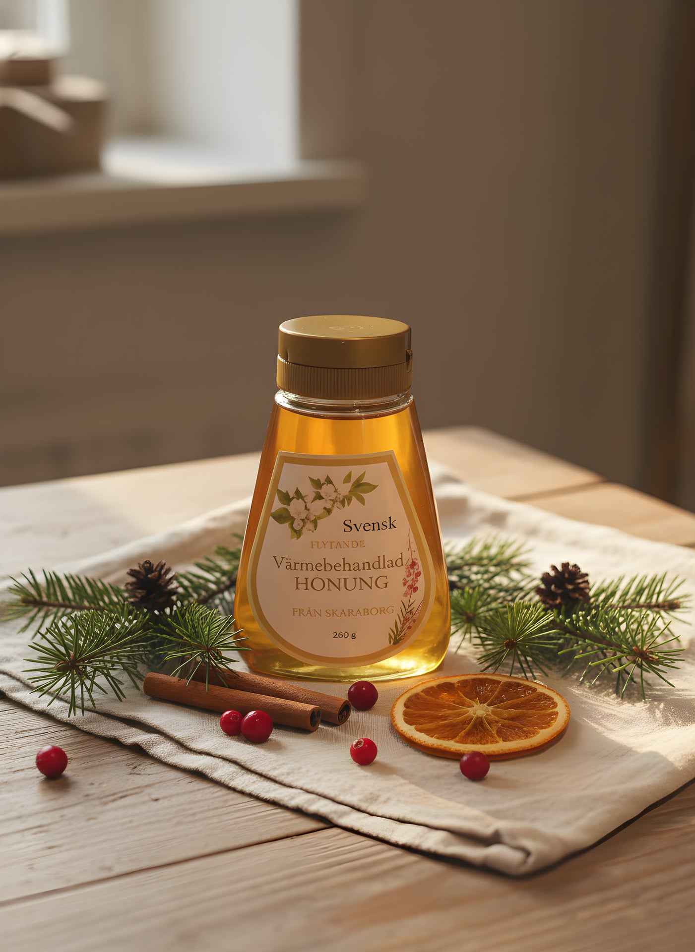 Svensk värmebehandlad flytande honung