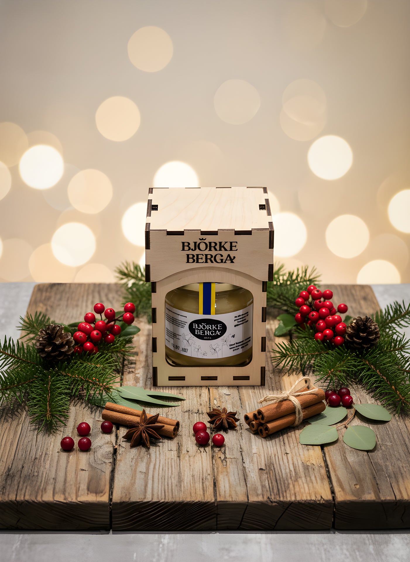 Honung i exklusiv presentask